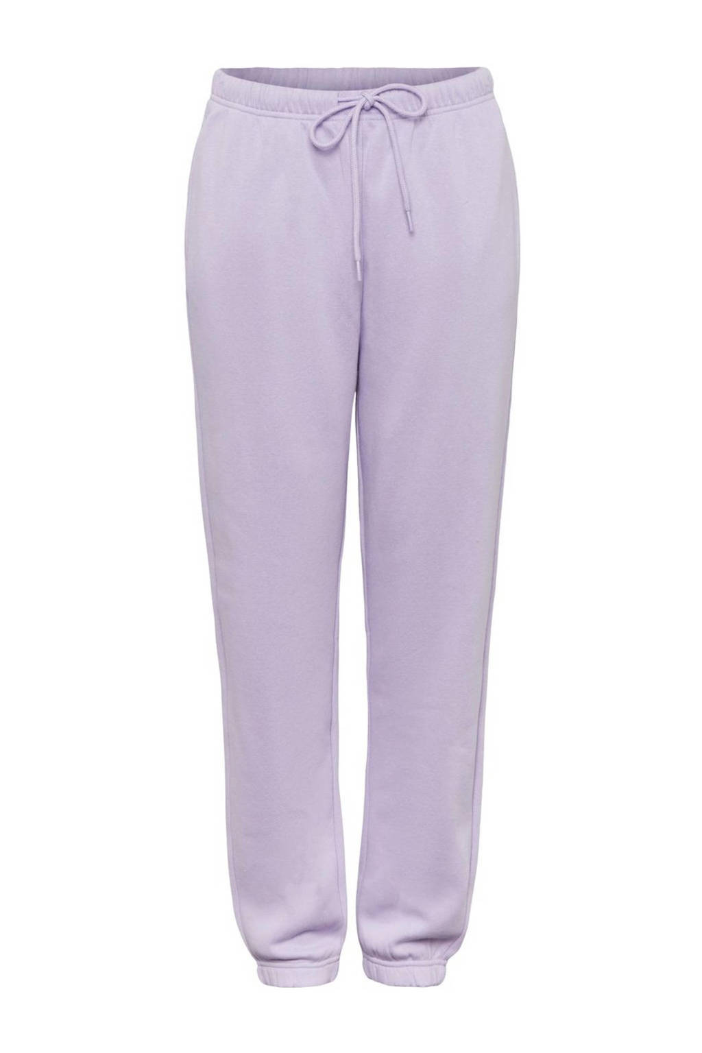 LITTLE PIECES regular fit joggingbroek LPCHILLI paars