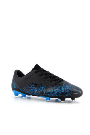   voetbalschoenen zwart/blauw