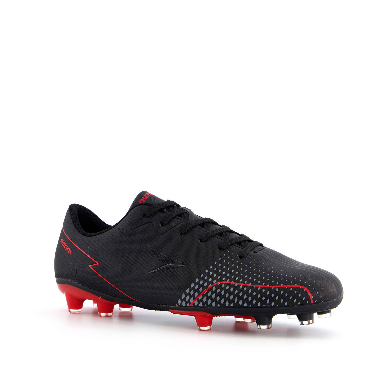 Scapino Dutchy voetbalschoenen zwart/rood | wehkamp