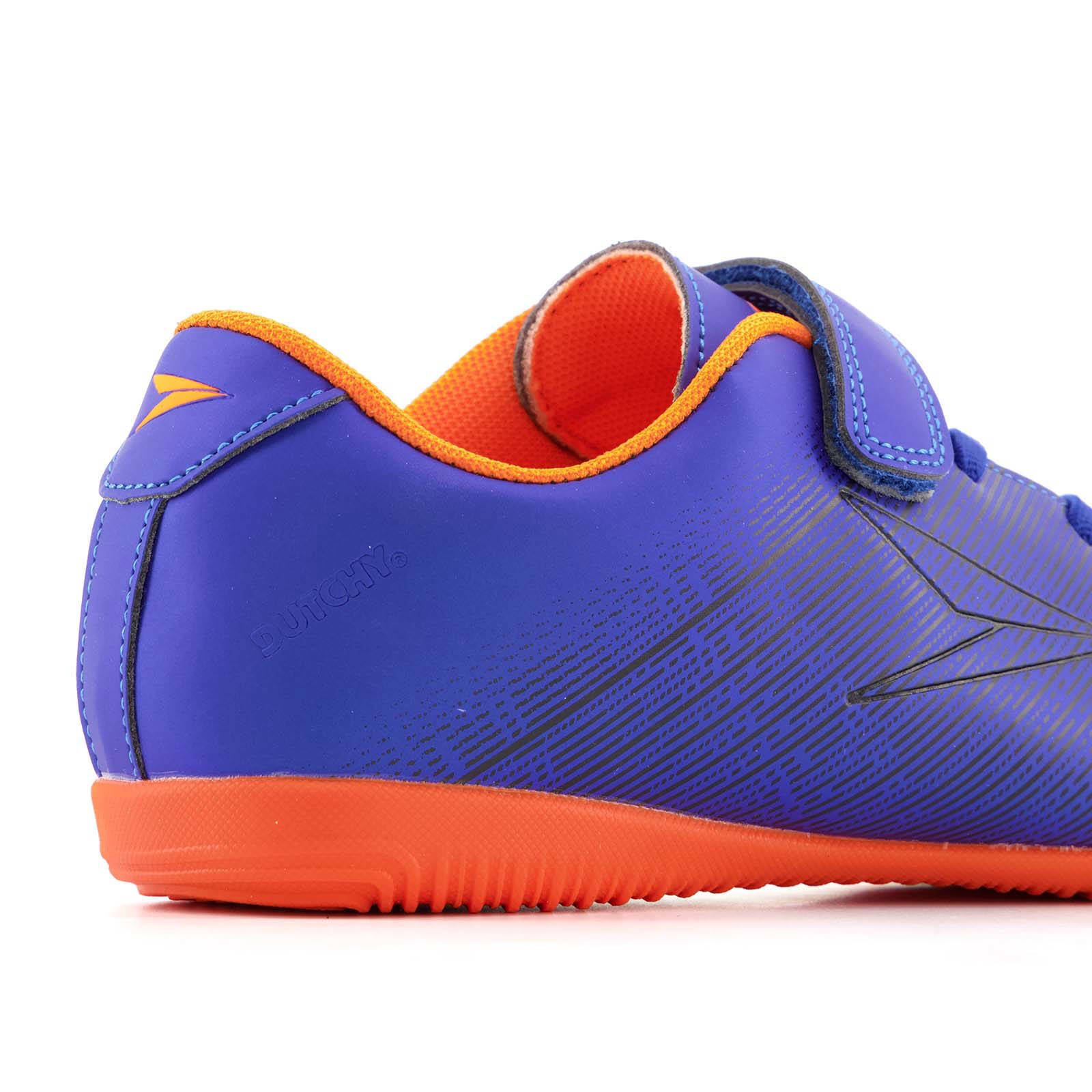 Scapino Dutchy zaalvoetbalschoenen blauw oranje wehkamp