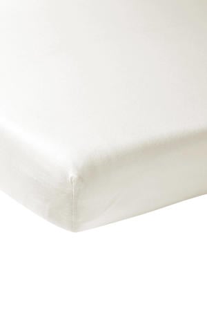 katoenen jersey wieg hoeslaken 50x90 offwhite