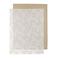Meyco baby ledikantlaken - 100x150 cm Branches sand / Uni sand (set van 2)