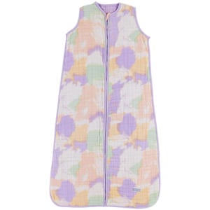 hydrofiele zomerslaapzak tie-dye soft lilac
