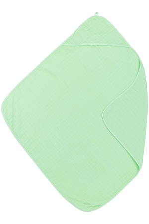 hydrofiele badcape uni soft mint