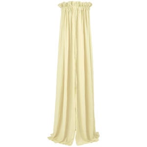 sluier uni soft yellow