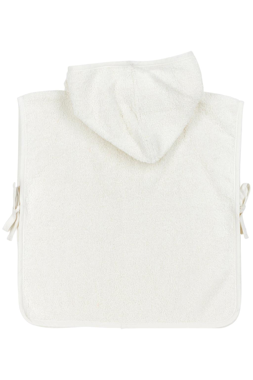 Meyco badponcho1-3 jaar Basic badstof offwhite