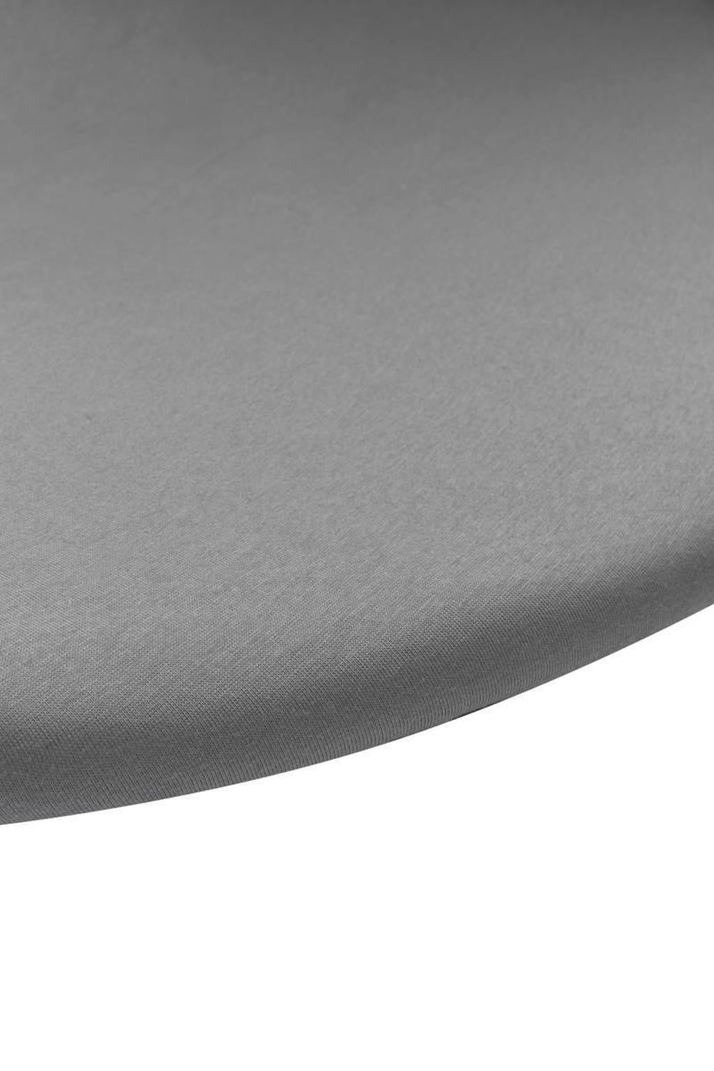Meyco jersey hoeslaken boxmatras rond 90/95cm grijs