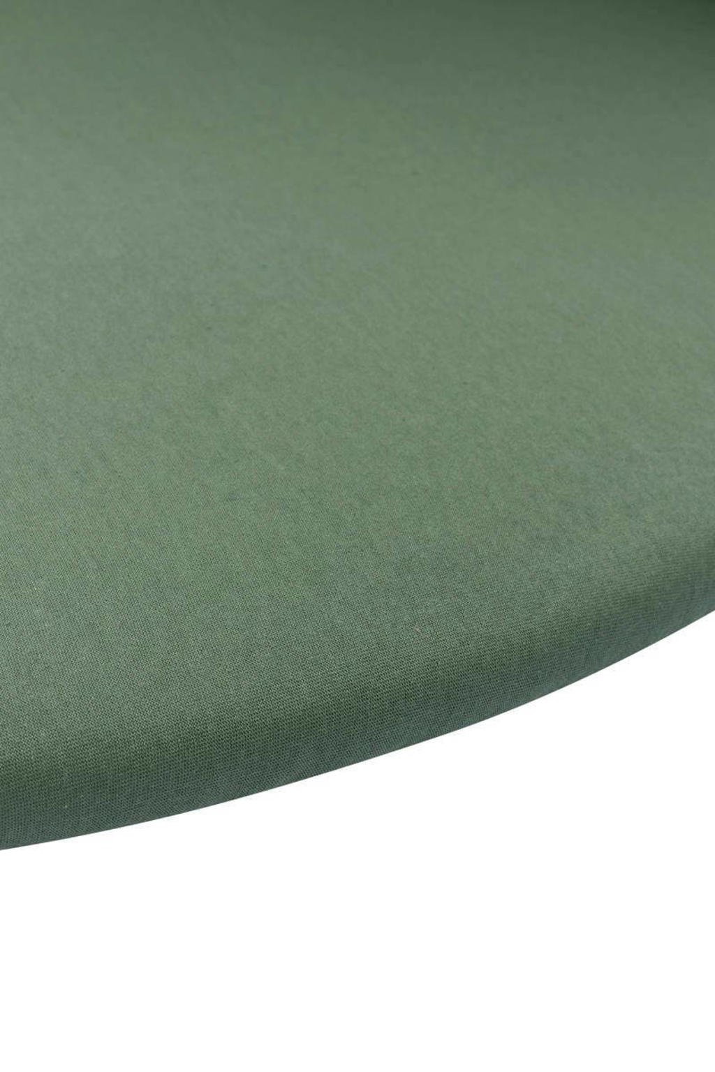 Meyco jersey hoeslaken boxmatras rond 90/95cm groen
