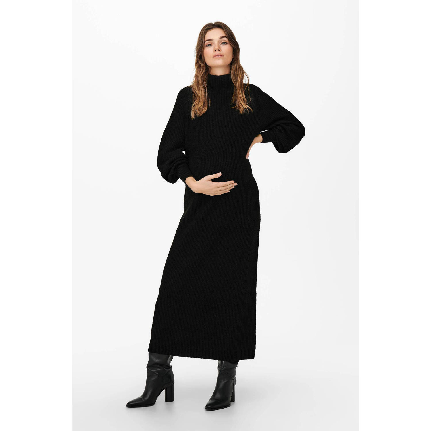 ONLY MATERNITY zwangerschapsjurk OLMLUCCA zwart