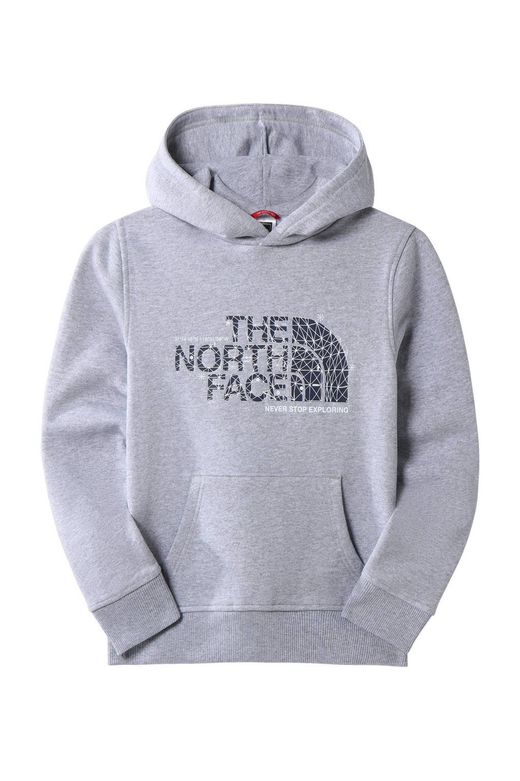 The North Face hoodie Drew Peak lichtgrijs