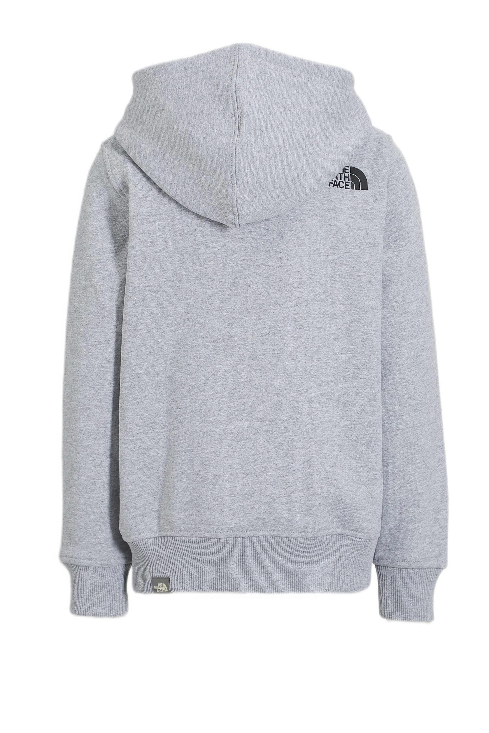The North Face hoodie grijs kopen? in huis wehkamp