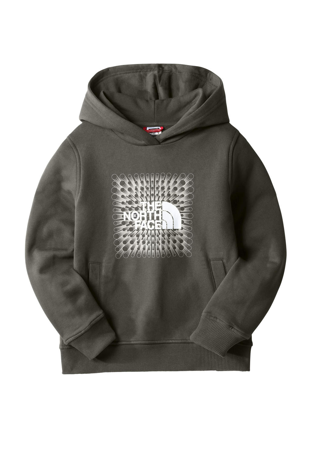The North Face hoodie donkergroen