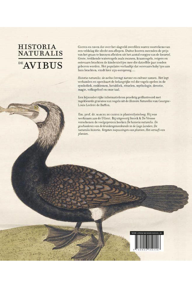 plein Vlucht Besnoeiing Marcel de Cleene Historia naturalis: de avibus | wehkamp