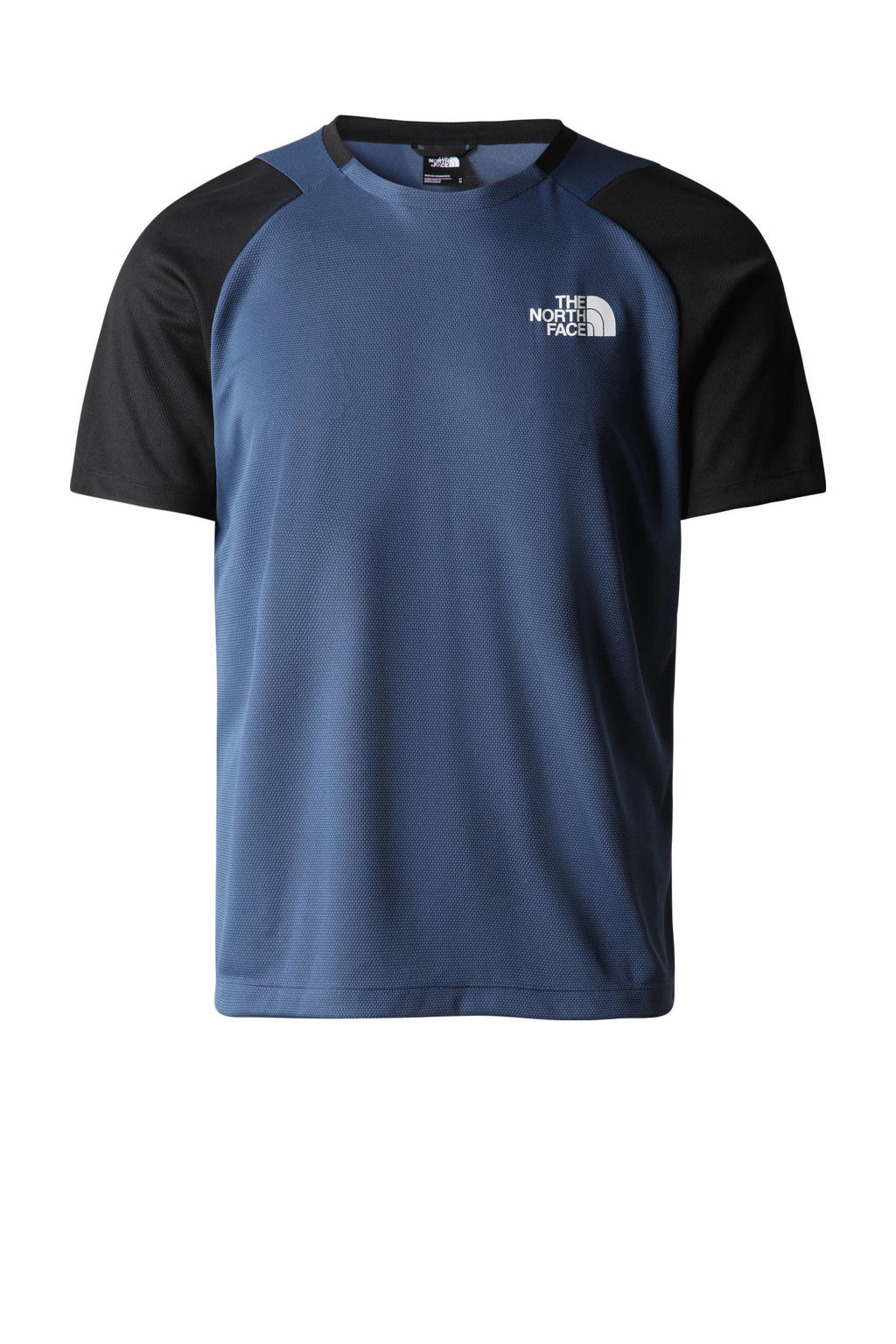 The North Face oversized T-shirt met logo blauw/zwart