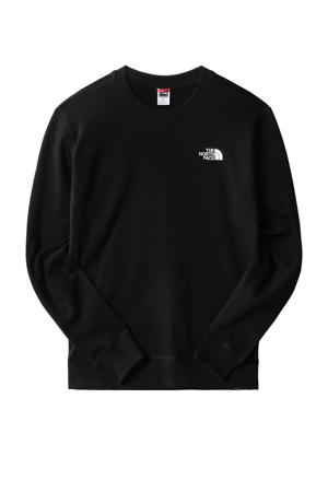 sweater Simple Dome met logo zwart