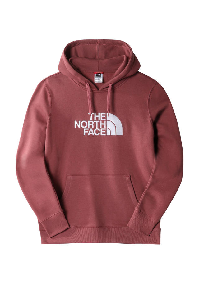 roman niemand Bedenk The North Face hoodie donkerrood | wehkamp
