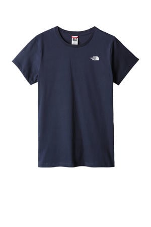 T-shirt Simple Dome donkerblauw