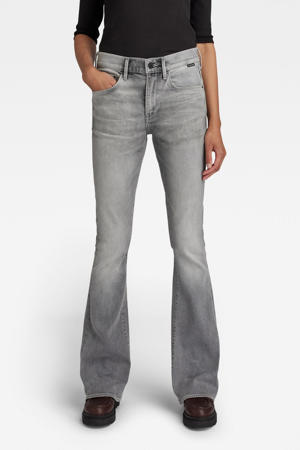3301 flared jeans grijs