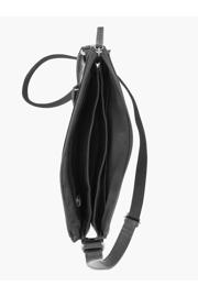 thumbnail: 5th Avenue  leren crossbody tas zwart