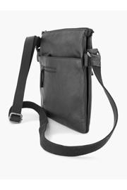 thumbnail: 5th Avenue  leren crossbody tas zwart
