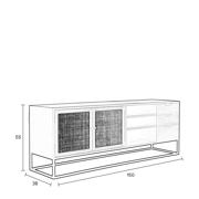 thumbnail: Wehkamp Home tv-meubel Guuij