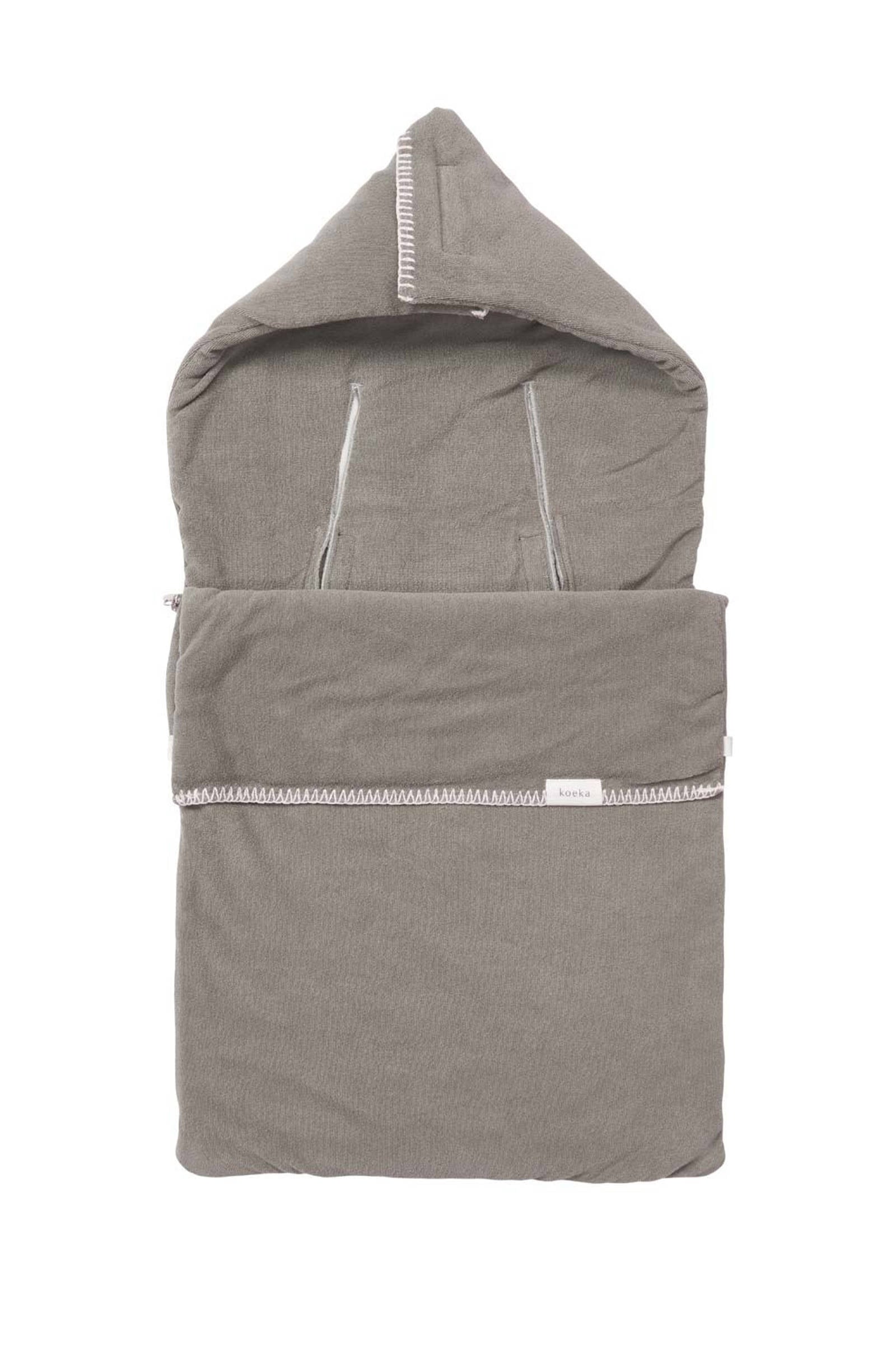 Koeka Royan voetenzak autostoel 0+ of Maxi-Cosi steel grey | wehkamp