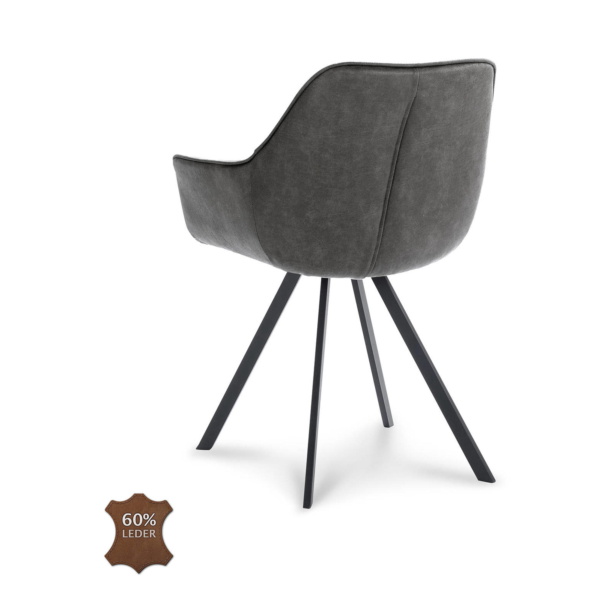 Wehkamp Home eetkamerstoel Jade (set van 2) - Afbeelding 3