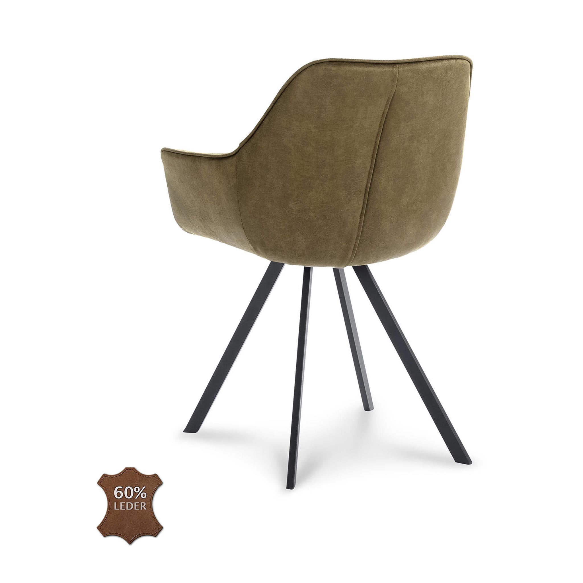 Wehkamp Home eetkamerstoel Jade (set van 2) - Afbeelding 3