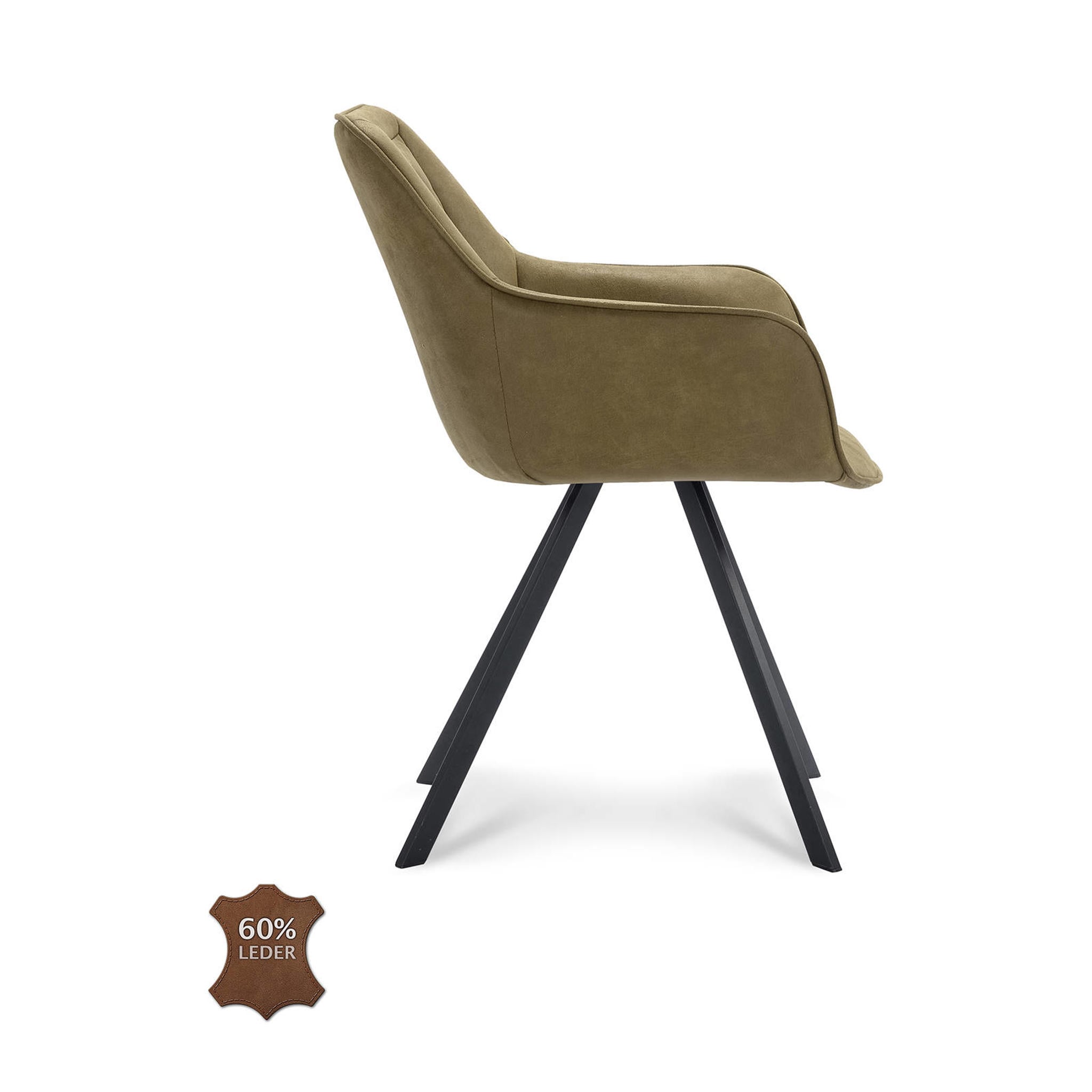 Wehkamp Home eetkamerstoel Jade (set van 2) - Afbeelding 4