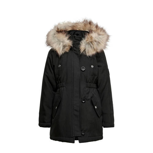 KIDS ONLY GIRL winterjas KOGIRIS zwart afbeelding
