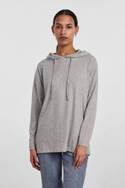 thumbnail: PIECES gemêleerde hoodie grijs