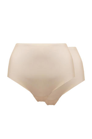 seamless slip Dream Organics (set van 2) lichtbeige