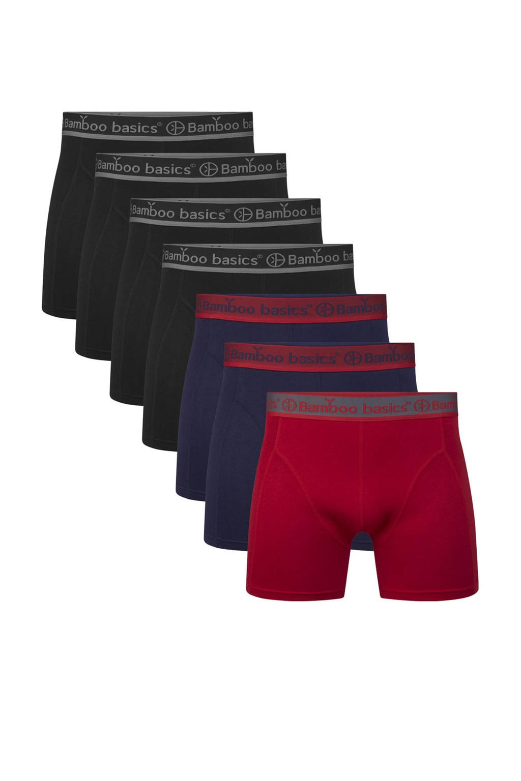 Bamboo Basics boxershort Rico met bamboe (set van 7)