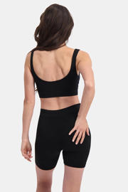 thumbnail: Bamboo Basics naadloze bikershort Suze met bamboe zwart