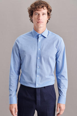 regular fit overhemd lichtblauw