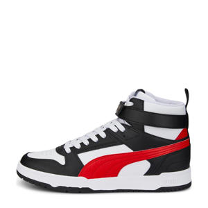 RBD Game sneakers wit/rood/zwart
