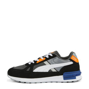 Graviton Pro sneakers zwart/grijs/blauw/oranje