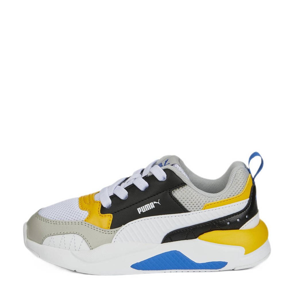 Puma X-Ray 2 Square AC PS sneakers lichtgrijs/wit/blauw/geel