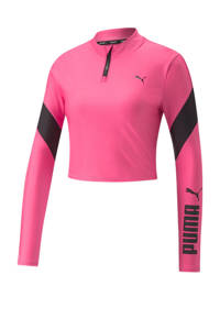 Puma sport T-shirt Fit Eversculpt roze/zwart