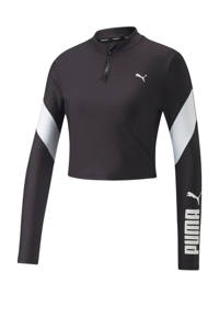 Puma sport T-shirt Fit Eversculpt zwart/wit