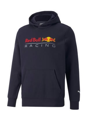 Senior Red Bull Racing Essentials fleece hoodie donkerblauw