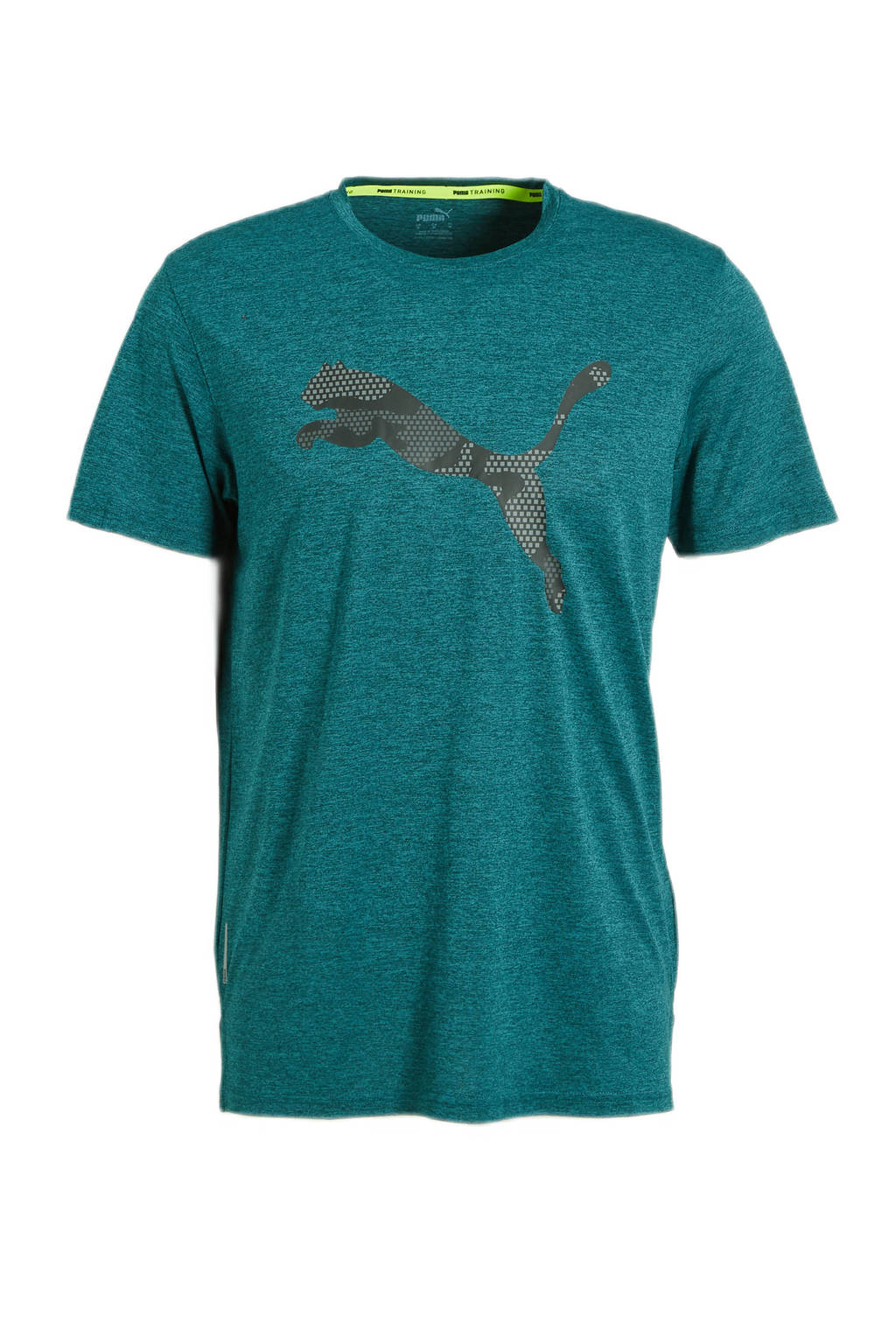 Puma   sport T-shirt donkergroen