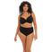 Elomi niet-voorgevormde crochet beugel bikinitop Bazaruto zwart