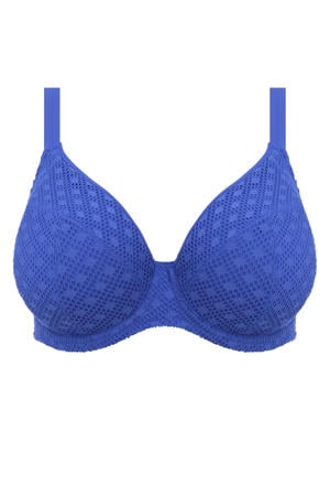 niet-voorgevormde crochet beugel bikinitop Bazaruto blauw