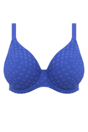 niet-voorgevormde crochet beugel bikinitop Bazaruto blauw