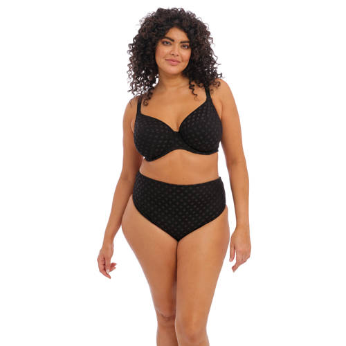 Elomi crochet bikinibroekje Bazaruto zwart afbeelding
