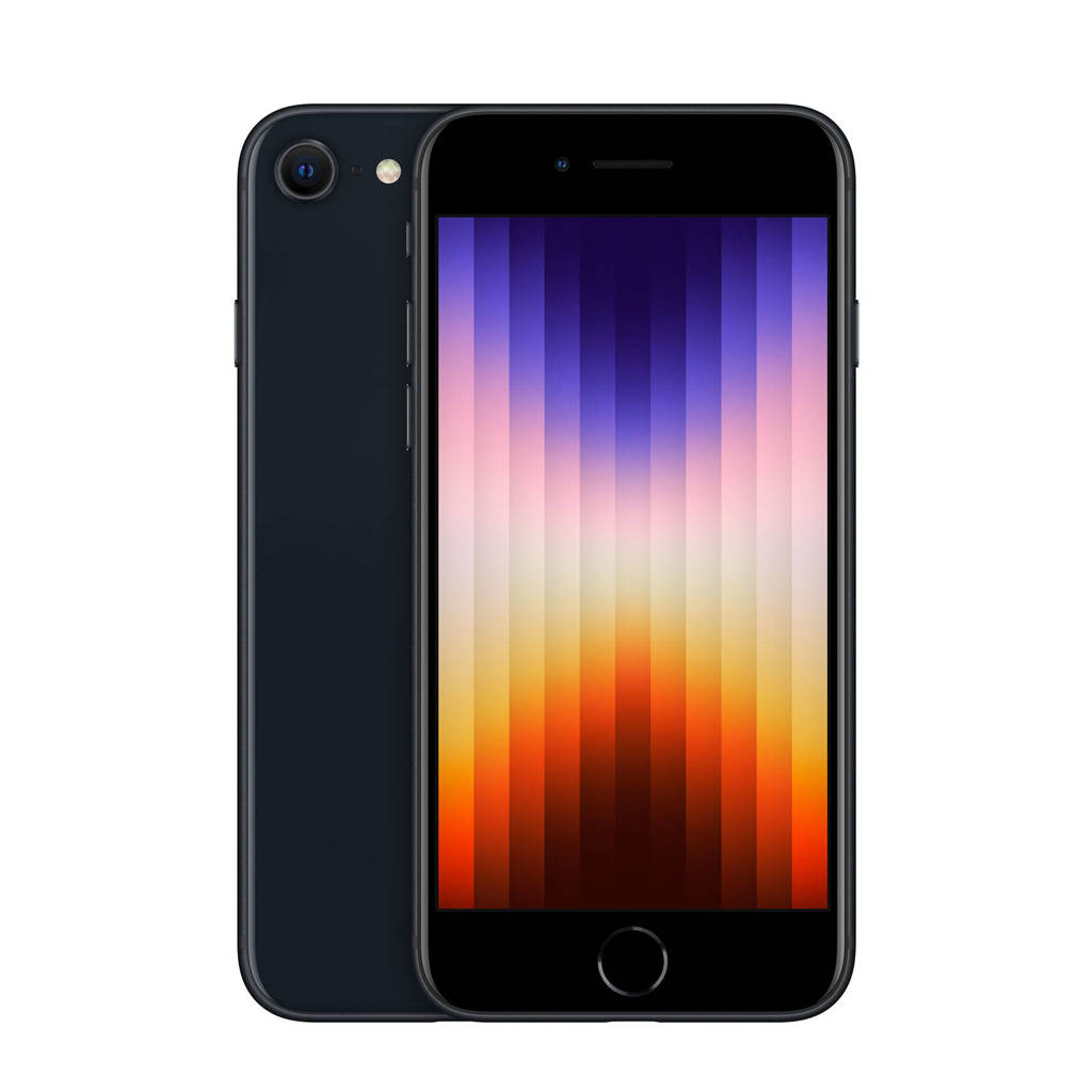Apple iPhone SE 3rd gen 64GB  (zwart), Zwart