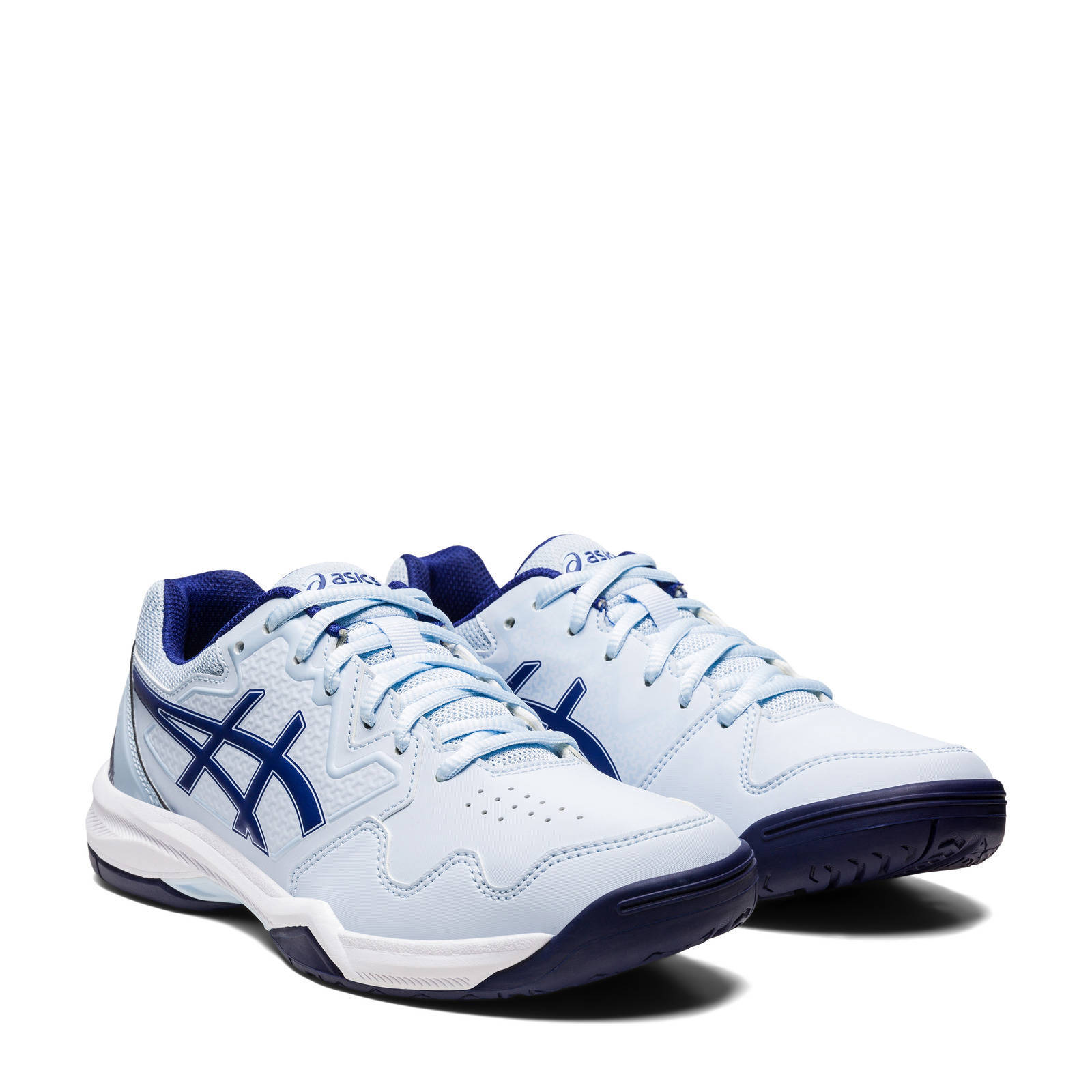 ASICS Gel-Dedicate 7 tennisschoenen lichtblauw/wit | wehkamp