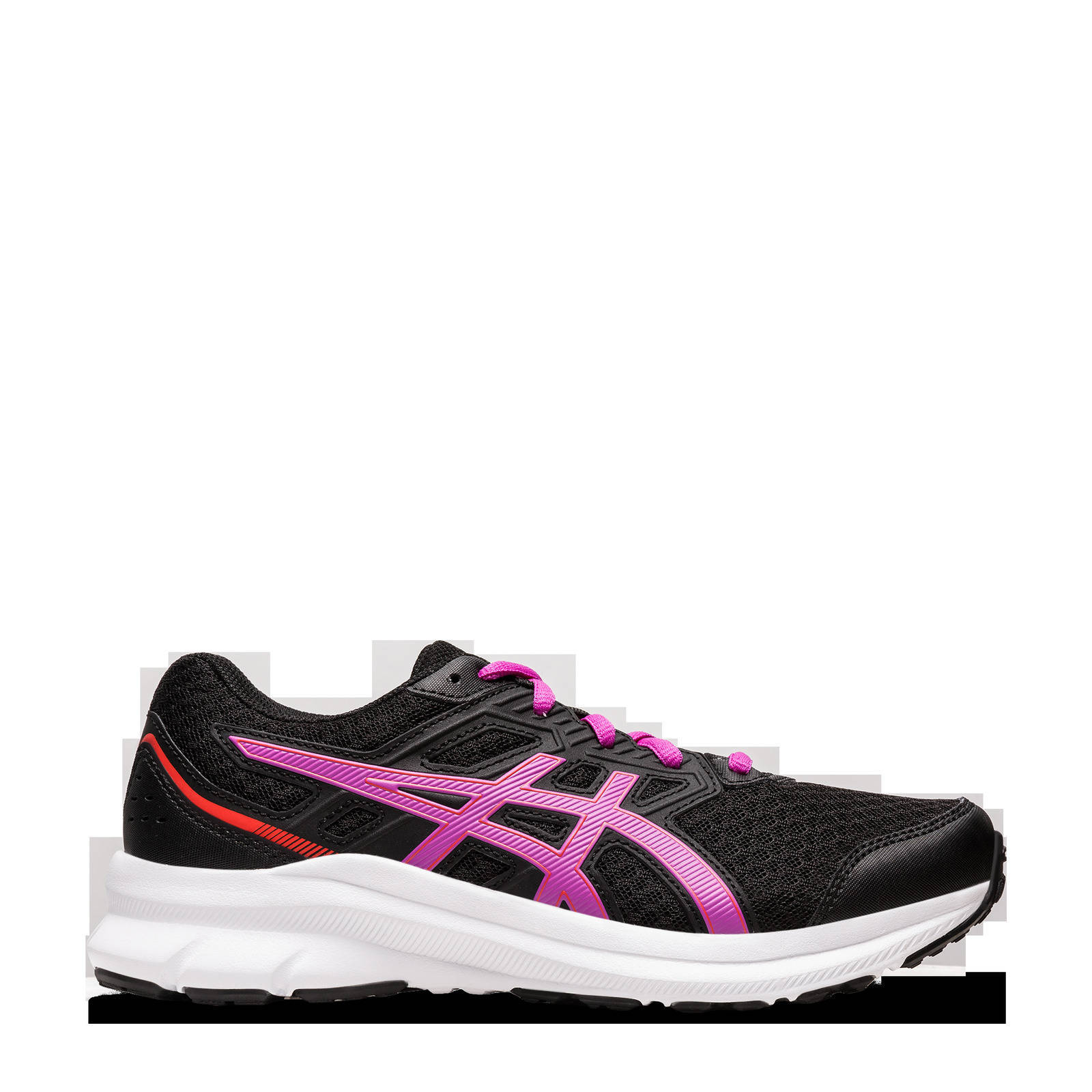 ASICS Jolt 3 hardloopschoenen zwart/paars meisjes | wehkamp