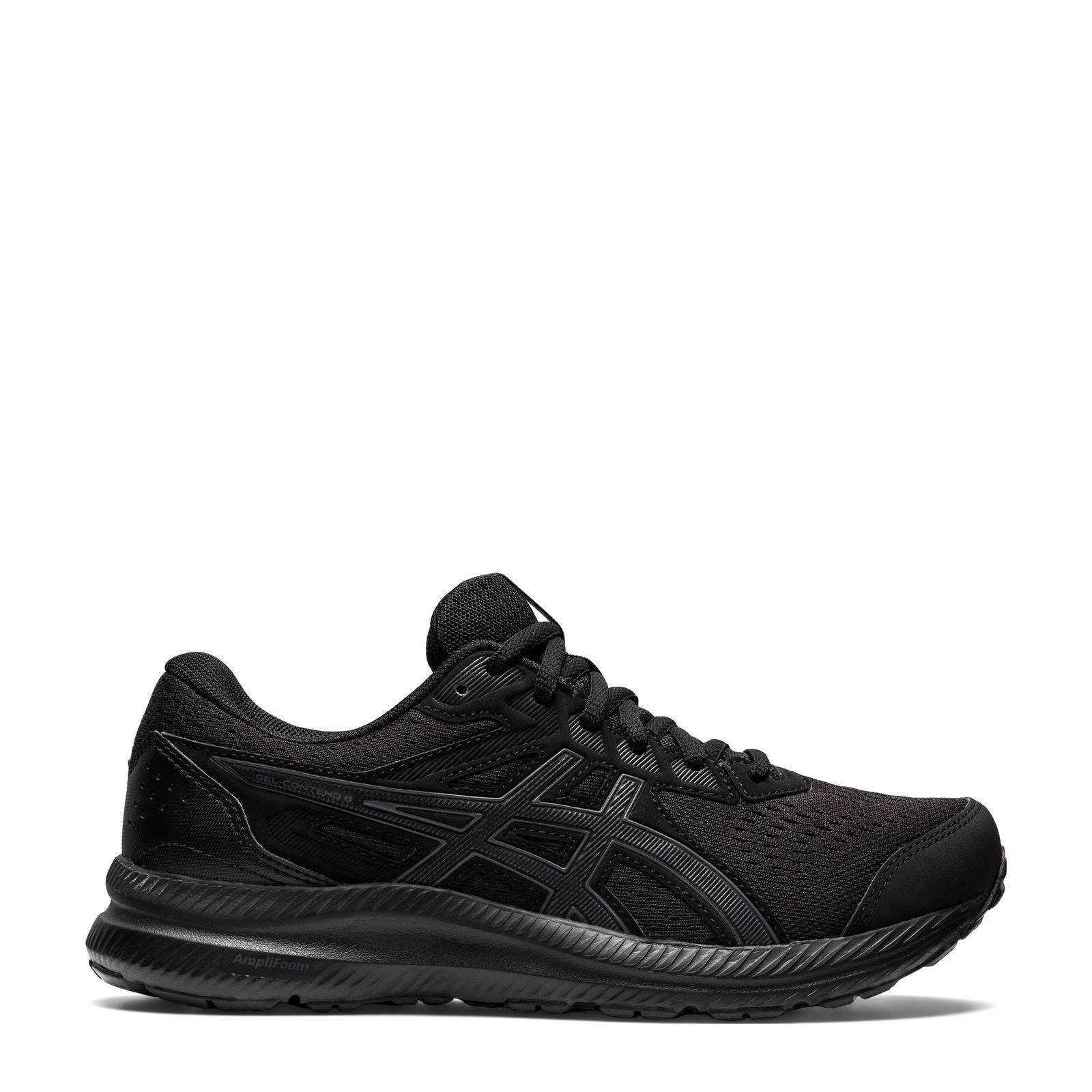 Asics sneakers dames outlet zwart